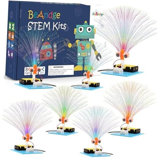 7 Set Bulk STEM Kit Individual Craft Kits for Kids, Science Projects Crafts