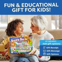 Montessori Preschool Busy Book For Toddlers Ages 3 And Up – Preassembled – Pr…