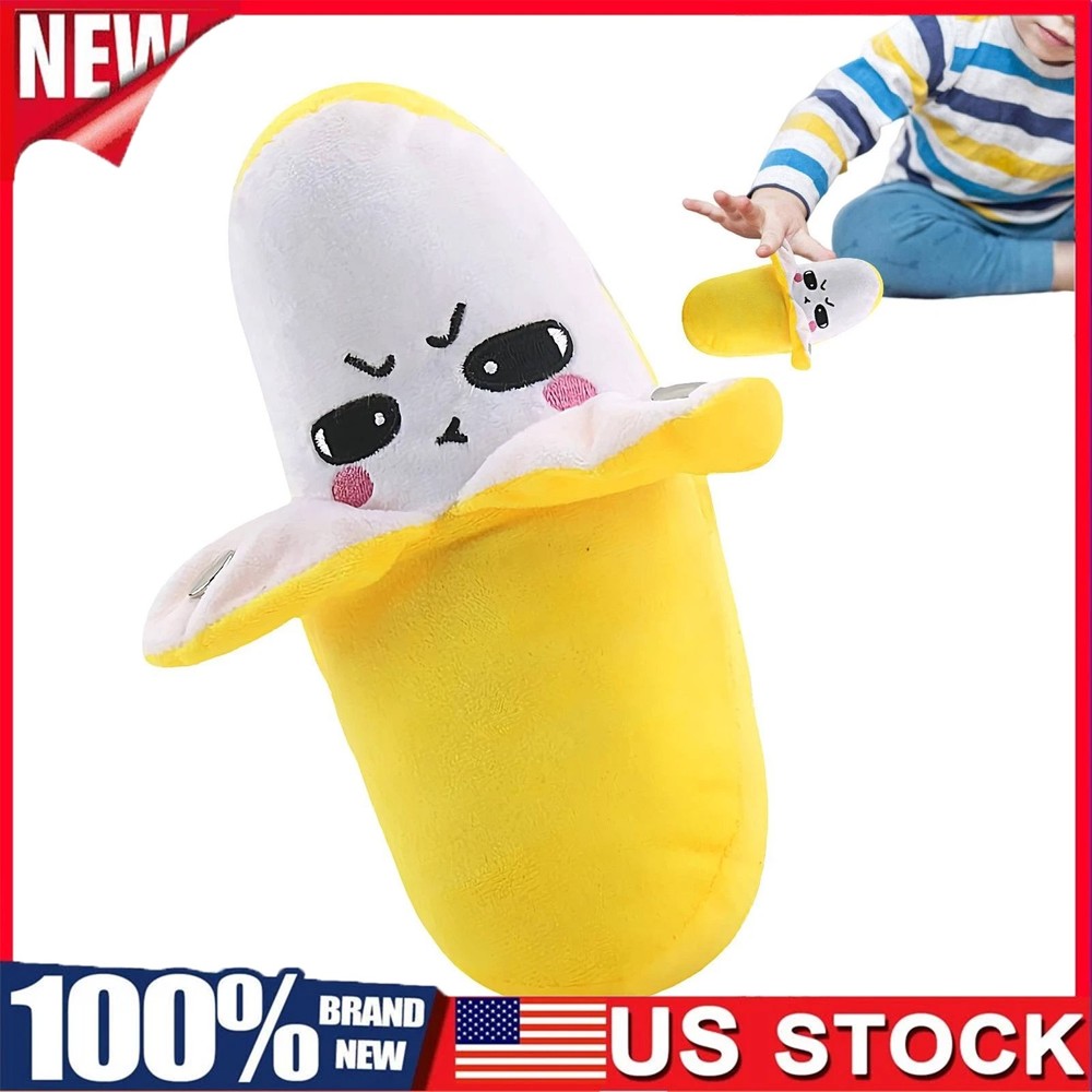 Baby Musical Sensory Toy, Interactive Musical Plush Banana Toy with Sound