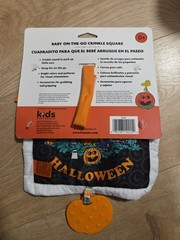 Peanuts Halloween Deluxe Crinkle Square with Teether Stroller Toy