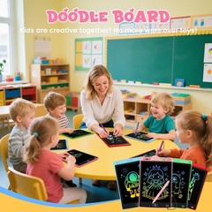 24 Pack LCD Writing Tablet for Kids, Erasable and Reusable Toddler Doodle Boa…