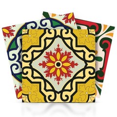 Tile Stickers 24 PC Set Authentic Traditional Talavera Tiles Stickersl Bathro…
