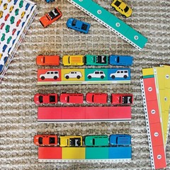Myles & Me Line & Learn Cars Set