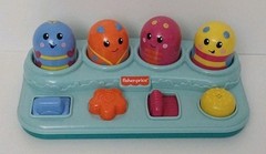 Fisher Price Boppin Activity Bugs Refresh Pop Up Infant Toy