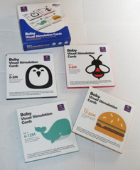 t3 High Contrast Baby Flashcard 80 PC 160 Page Visual Stimulation Learning Cards