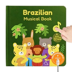 Book – Portuguese Sound Book for Toddlers 1-3 Years Brazilian Nursery Rhymes