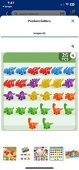 26PCS Dinosaur Alphabet Learning Toys -Uppercase & Lowercase, Preschool Activity