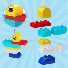 135Pcs Building Blocks, Major Brands Compatible