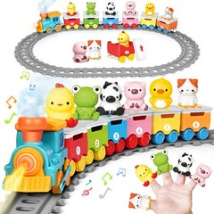 Learning Toy for Toddlers 1-3, Toys Trains with Lights, Music & Steam, Counti…