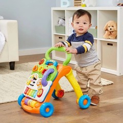 Interactive Sit-to-Stand Learning Walker with Removable Activity Panel & Lights