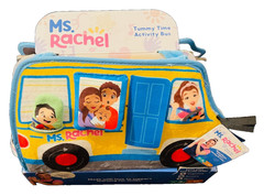 NEW Ms. Rachel Tummy Time Activity Bus Child Development Learning Toy Kit
