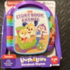 Fisher-Price Laugh & Learn Storybook Rhymes with Lights and Sounds CDH24 NEW