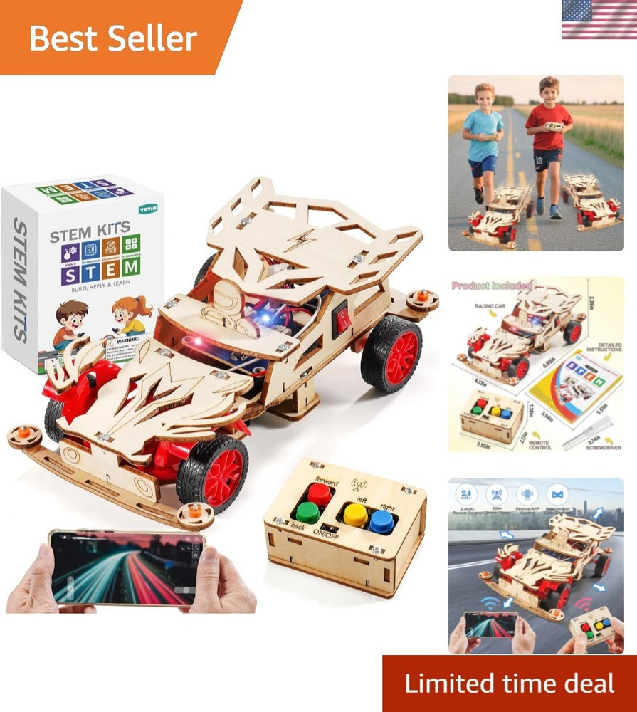 STEM Kits for Kids Age 8-10, STEM Toys for Boys 8-13, Remote Control Model Ca…