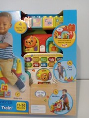 Vtech 4-In-1 Learning Letters Train Sit-To-Stand Walker and Ride-On (Local P/up)