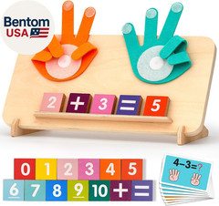 Preschool Learning Toys for Toddlers 2-4, Educational Math Manipulatives Number