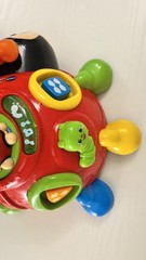 Vtech Crazy Legs Learning Bugs Ladybug Interactive Pull Toy Music Lights Up (D)