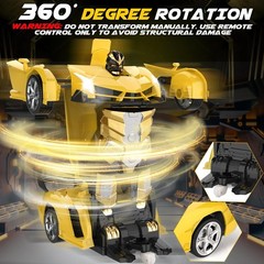 Remote Control Car – Transform Robot RC Cars, Toys for Ages 5-7, Kids Toys, 4 Ye