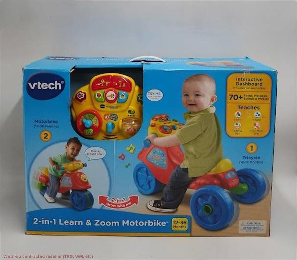 VTech 2 In 1 Learn & Zoom Motor Bike SEE DETAILS