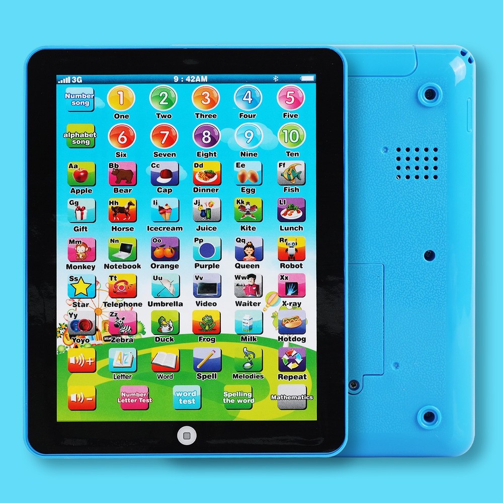 Toddler Learning Tablet, Educational Interactive Toy Gift for Girls Boys 2-7 New