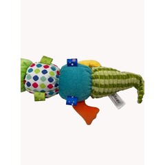 Jollybaby Plush Crocodile Height Chart Toy for Babies Polyester Fiber Music