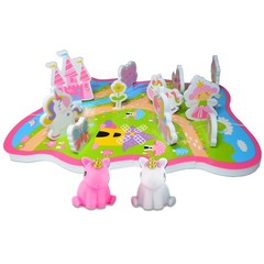 Buddy & Barney: Bath Time Unicorn World Activity Set – 27pc – Kids 3+