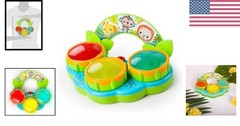 Safari Beats Educational Musical Drum Toy – Engaging Lights & Tunes 3 +