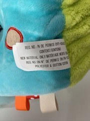 Dolce Play & Learn Whale Plush Interactive Baby Toy Textured Zipper Motor Skills