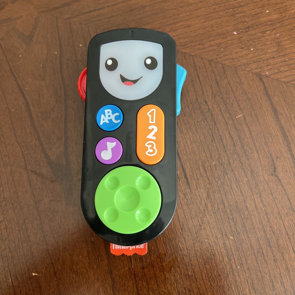Fisher-Price Laugh & Learn Stream & Learn Electronic Remote Toy By Mattel