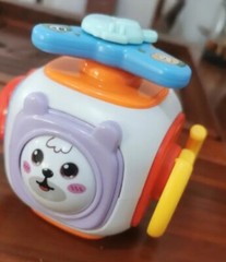 6 in 1 Busy Cube Air Plane Baby Toddler Toys Montessori Sensory Busy Travel Toy