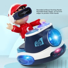 Toddler Music Toy, Bouncing Beat Flashing Light Dancing Music Toy with Universal