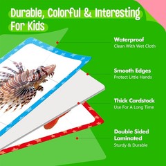 Vibrant 48 Animal Matching Puzzles for Toddlers – Learn & Play Educational Game