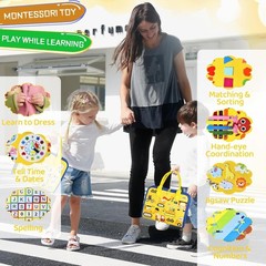 Educational Activities for Toddlers, Sensory Learning Book