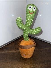 Dancing Cactus Repeat Talk Sing Glow Interactive Plush Toy for Kids tested