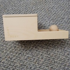 Lovevery Yellow Sliding Top Box The Thinker Play Kit With Ball