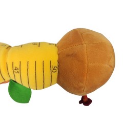 Plush Caterpillar Educational Toy Soft Stuffed Animal for Kids Baby