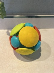 Activity Wobble Bobble Ball Toy Baby Chase Toddler Play Sounds Encourage Walking