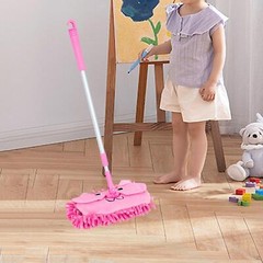 Kids Mini Mop Toy Educational Pretend Play House Toy for Hands on Ability