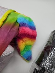 Bouncy Pals RAINBOW UNICORN Horse Toddler Bouncing Hopper Inflatable Ride + Pump