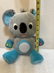 B-Play 11 Inch Gray Kiki Koala Learning Side Kick Talking Plush Interactive