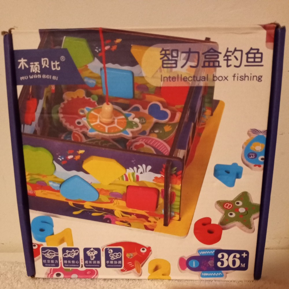 Intellectual Fishing Box Toy With 36+ Made In China