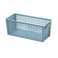 Portable Rectangular Basket Small Pantry Organizer Bins Sturdy Storage Box