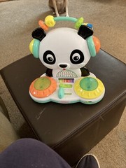 Infantino Spin & Slide DJ Panda – 16 Songs, Busy Beads for Fine Motor Skills