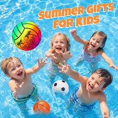 5 Pack Sports Balls Toddlers 1-3 Years Outdoor Toys Football Soccer Basketball