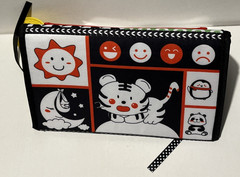 Baby Foldable Take A Long Toy with Mirror & Attached Teethers