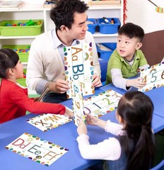 12 Pcs Alphabet Bulletin Board Strips Alphabet and Number Lines ABC Rainbow T…