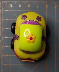 Battat B. Wheeee-Ls! Pull Back GoB YOU Toy Car Flower Love Bug Fast Just