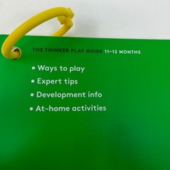 Lovevery The Thinker Play Guide 11-12 Months Educational Parenting Booklet