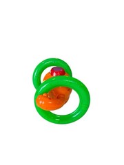 Bright Starts Roll & Glow Monkey Baby Toddler Toy w/ Lights & Melodies Green