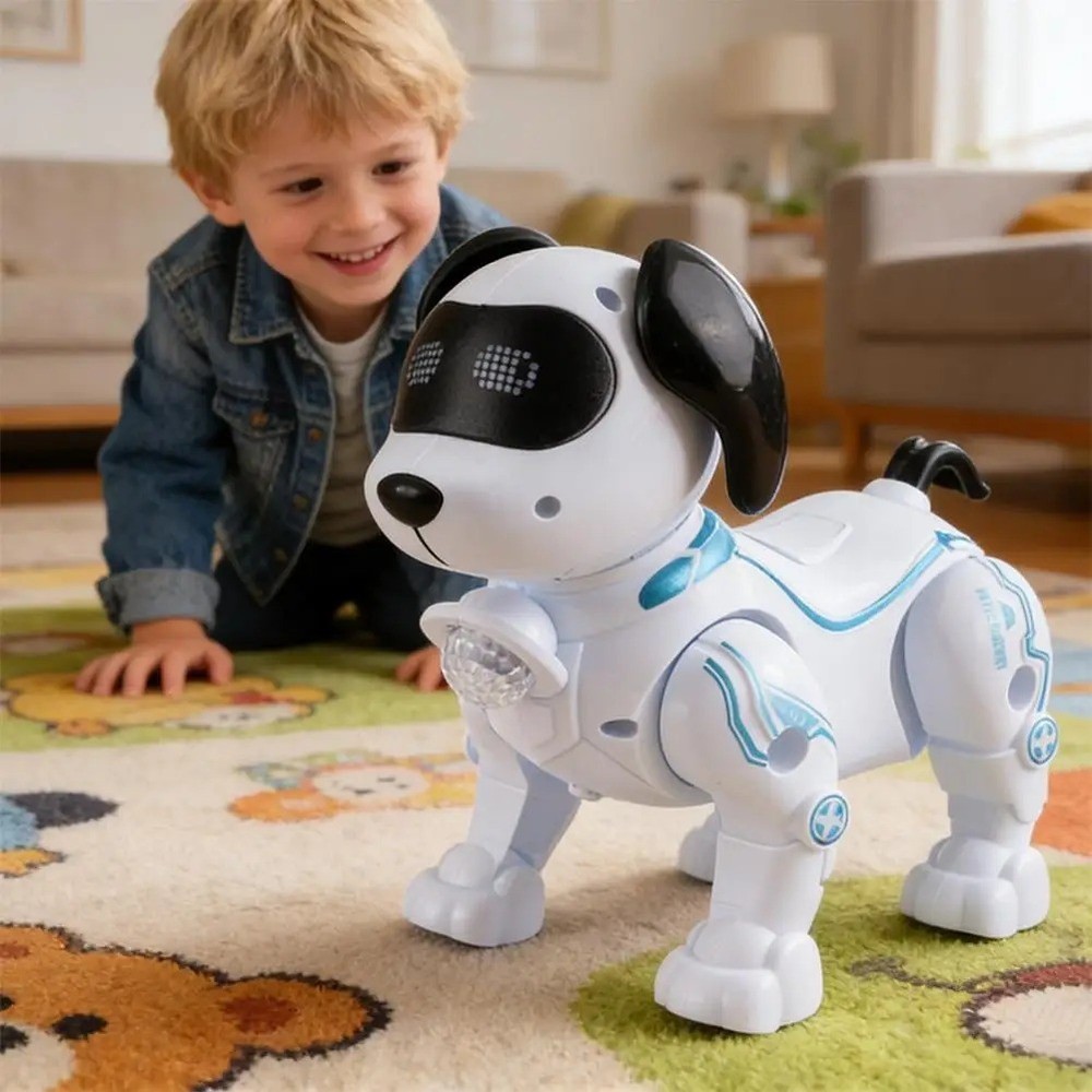 Intelligent Music Robot Dog – Programmable Smart Dancing Toy for Kids – Fun Gift