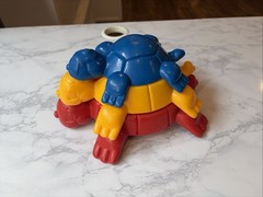 Vintage Smoby Turtle Family Stacking Nesting Puzzle Learning Toy Made in France